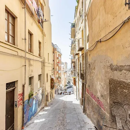 Scalette- Cagliari Historic Central Apartment! Exterior foto